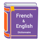 French to English Dictionary - French language app icône