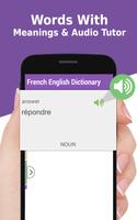 French to English Dictionary - French language app capture d'écran 3