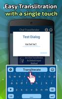 Text Transliteration Keyboard, Chat transliterator poster