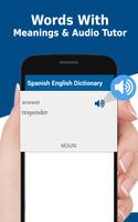 Spanish English Dictionary captura de pantalla 1
