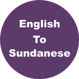 English to Sundanese Dictionary & Translator biểu tượng