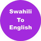 Swahili to English Dictionary & Translator icône