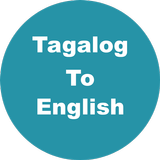 Tagalog to English Dictionary  icône
