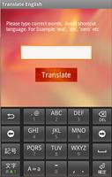 Translate English اسکرین شاٹ 2