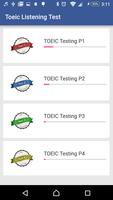 TOEIC Test - Listening Test ポスター