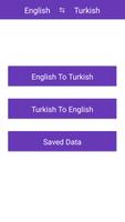 English Turkish Translator 海报