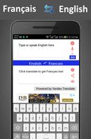 French To English Translator Dictionary ポスター