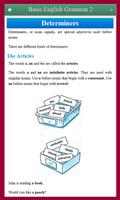برنامه‌نما Learn Basic English Grammar 2 عکس از صفحه