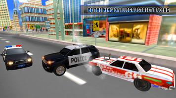 Thief Car VS Police Car Ekran Görüntüsü 1