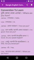 Bangla English Conversation imagem de tela 3