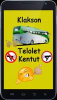 Om Telolet Klakson Kentut Lucu الملصق