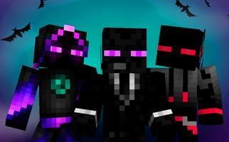 Enderman Skins fr Minecraft PE Plakat