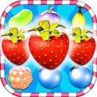 Real Fruit Jely Crus Free Game icono