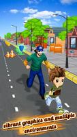 Endless Street Runner : crazy kid running games Ekran Görüntüsü 1