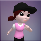 Girl Run 3D icône