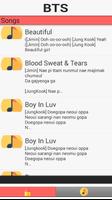 ALL SONGS BTS 海報