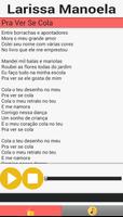 LARISSA MANOELA MUSICA LETRAS تصوير الشاشة 3