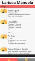 LARISSA MANOELA MUSICA LETRAS الملصق