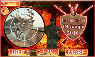 The Hunt Deer In Jungle 2016 الملصق