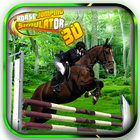 Horse Jumping Simulator 3D أيقونة