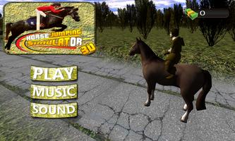 Horse Jumping Simulator 3D پوسٹر