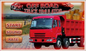 Off Road Truck Simulator 3D Cartaz