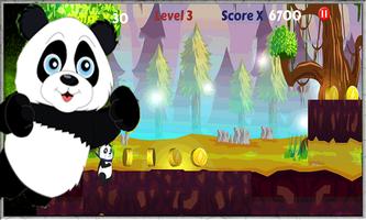 Real Panda Run HD capture d'écran 3