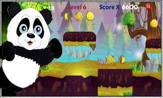 Real Panda Run HD تصوير الشاشة 1