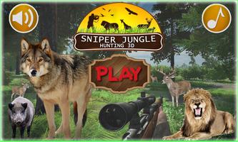 Sniper Jungle Hunting 3D Affiche