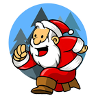 Santa Running biểu tượng