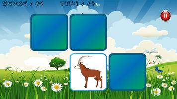 animals memory game capture d'écran 3