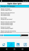 Lagu Upin Ipin Lengkap + Lirik screenshot 2