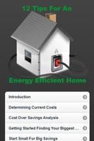 Tips For Energy Efficient Home Affiche