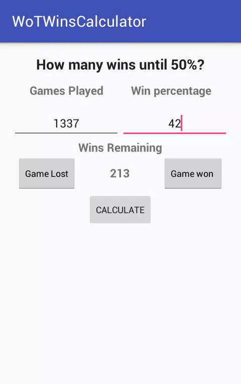 WoT Wins Calculator APK for Android Download