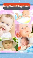 Baby collage photo Affiche