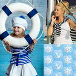 collage di foto nautico