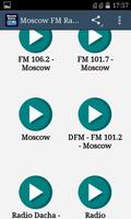 Moscow Russia FM Radio Affiche