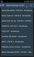 Stockholm FM Radio capture d'écran 2