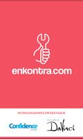 enkontra.com serviços Affiche