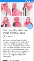 Cara Memakai Jilbab Segi Empat Ekran Görüntüsü 3