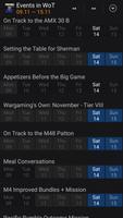 Events for WoT Poster