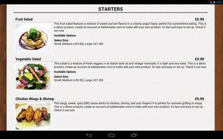 Tablet Waiter Lite screenshot 1