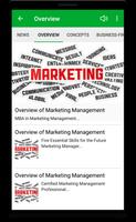 Marketing Management capture d'écran 1