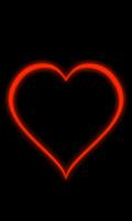 Heart Neon Live Wallpaper capture d'écran 2