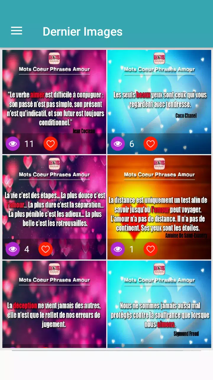 Citations Du Cœur For Android Apk Download