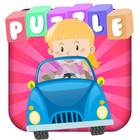 Vehicles Puzzles for Toddlers آئیکن