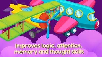 Vehicles Puzzles for Toddlers پوسٹر