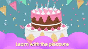 Cake puzzle game for kids 스크린샷 2