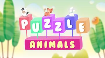 Funny Animals Puzzle Games for kids capture d'écran 2