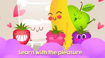 Funny Fruits - teach fruits easiest and funny way Poster